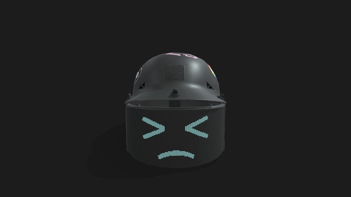 Hack me! | Riot Helmet 3D Model