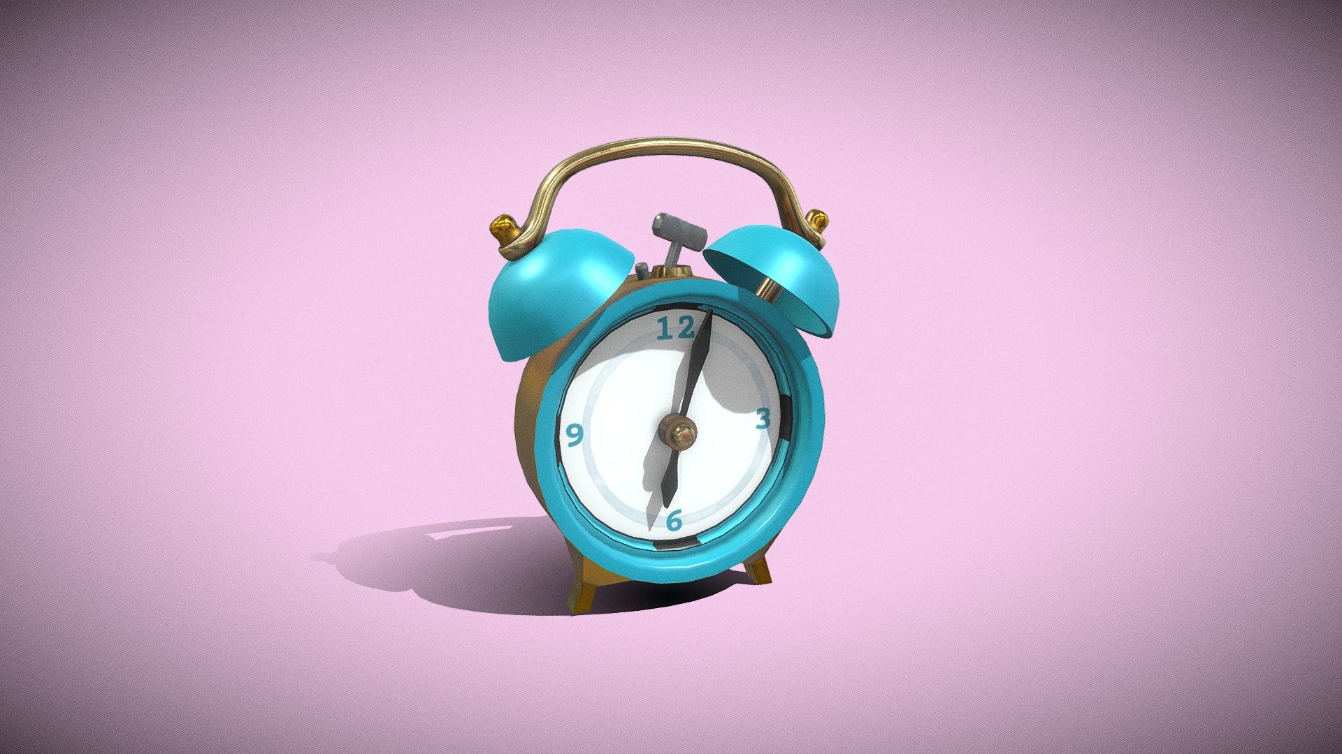 Alarm Clock Download Free 3D model by gozdemrl [be07b36] Sketchfab