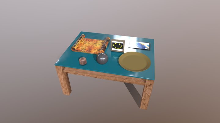 Modelo 3D Mesa 3D Model
