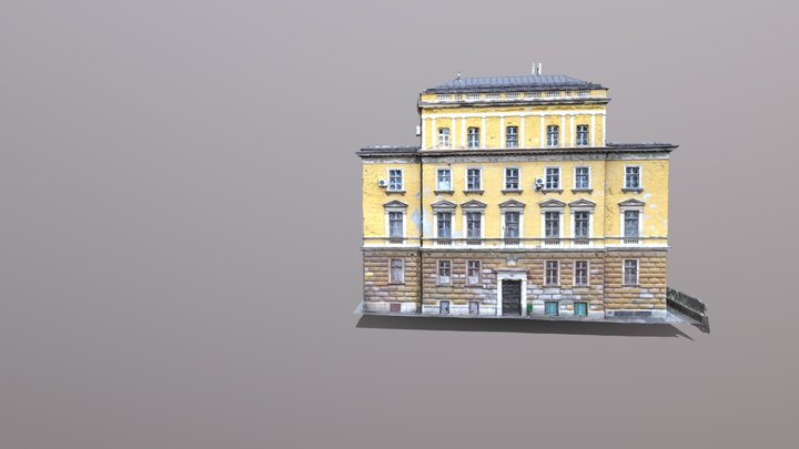 POLJOPRIVREDNA SKOLA SARAJEVO 3D Model