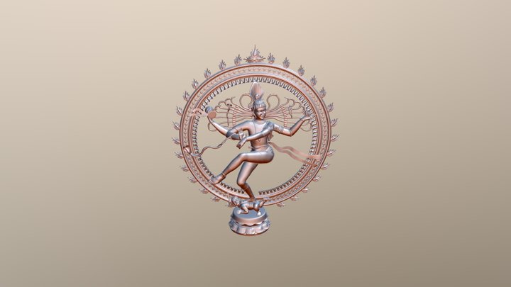 Natraj Standing Dance 3D Model