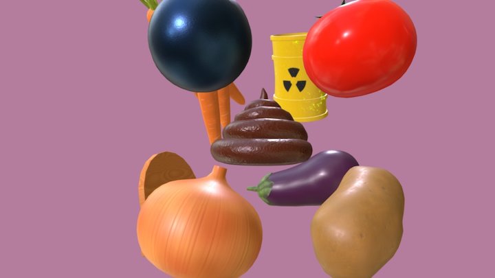 Ingredients and Hazards 3D Model