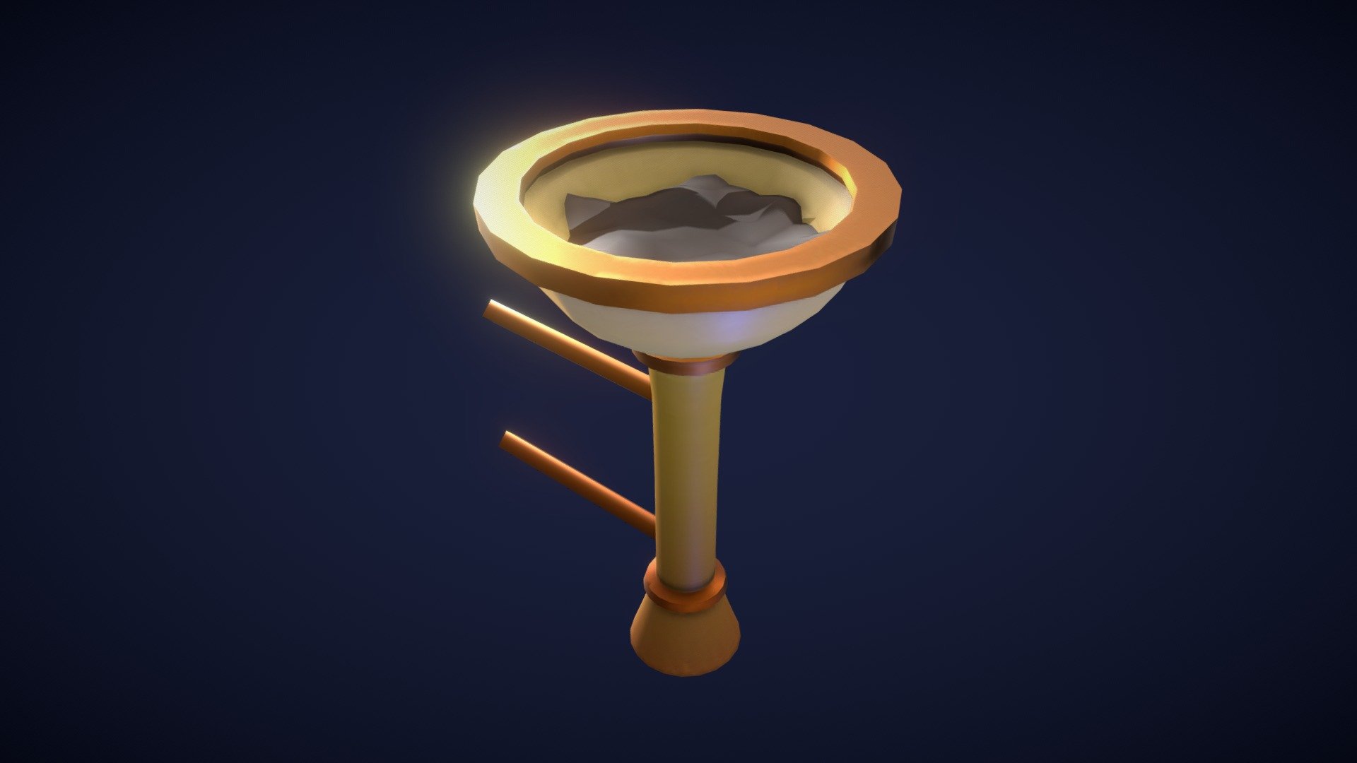 Pyramid Torch - Toutenruban - 3D model by Tenkiya [be0973b] - Sketchfab