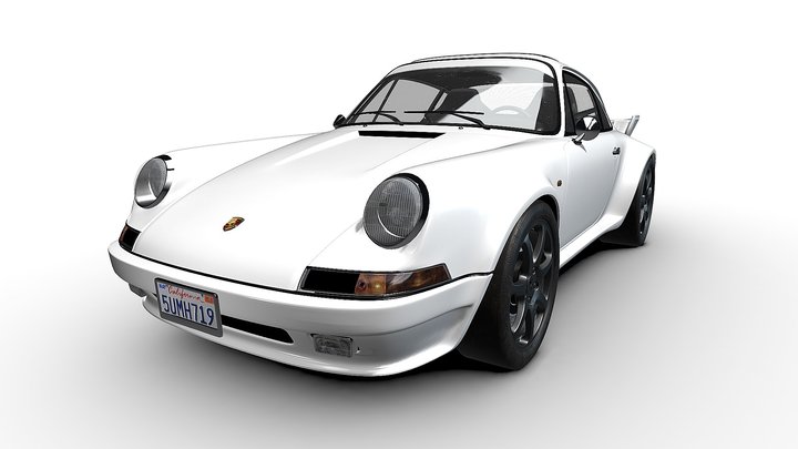 Porsche 911 "Turbo Modified" (1967) 3D Model