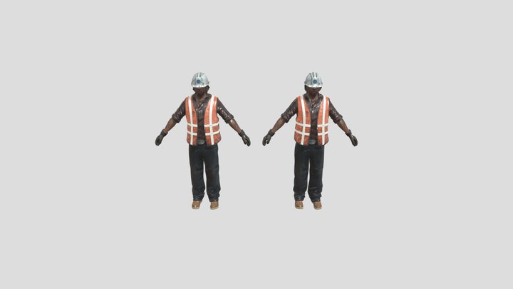 worker（GTA 5） 3D Model