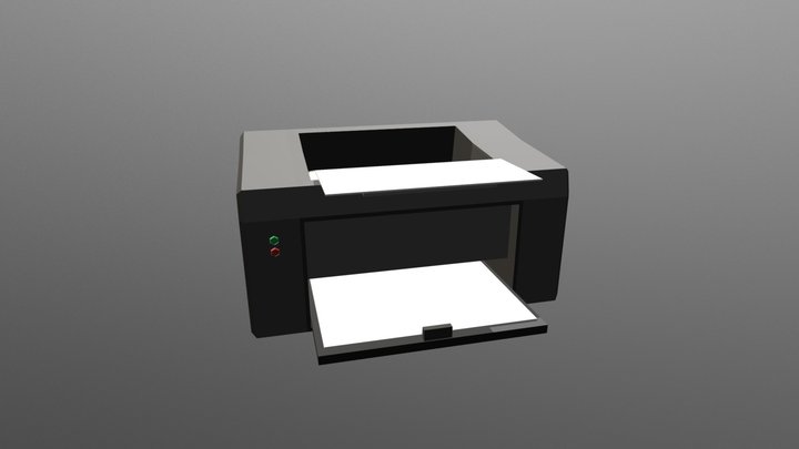 HouseholdPropsChallenge - 08 - Printer 3D Model