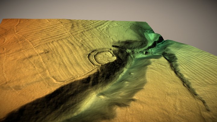 Middle Dean Camp, Northumberland (UK) – Modelo 3D gratuito STL