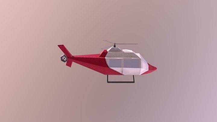 Helicoptero 3D Model