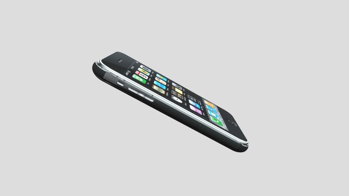 IPhone 3GS (Low Poly) 3D Model