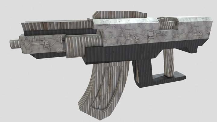 Uzi_01_X_RMX_TEX 3D Model