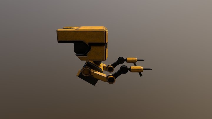 Burt Bot (Inspired by sidrender) 3D Model