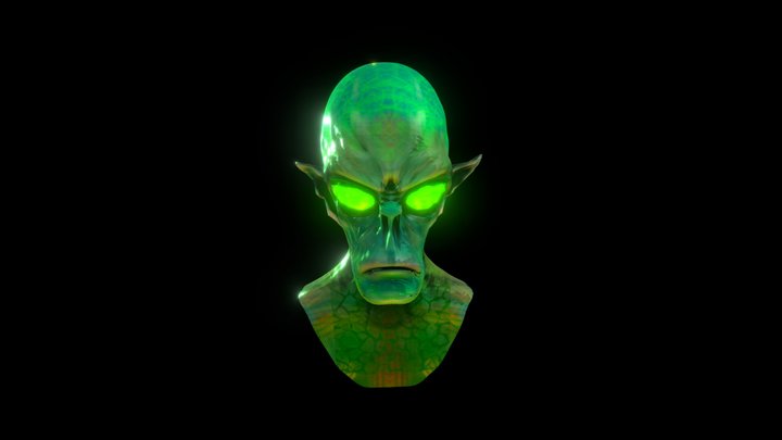 Cabeza Ovni 3D Model