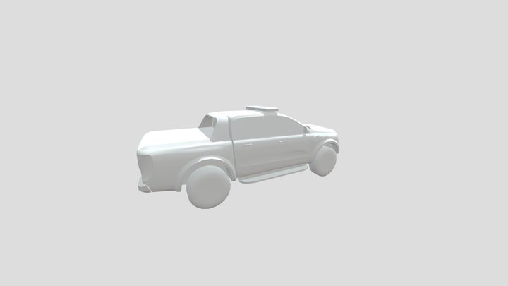 POLICE CAR XD 3D Model