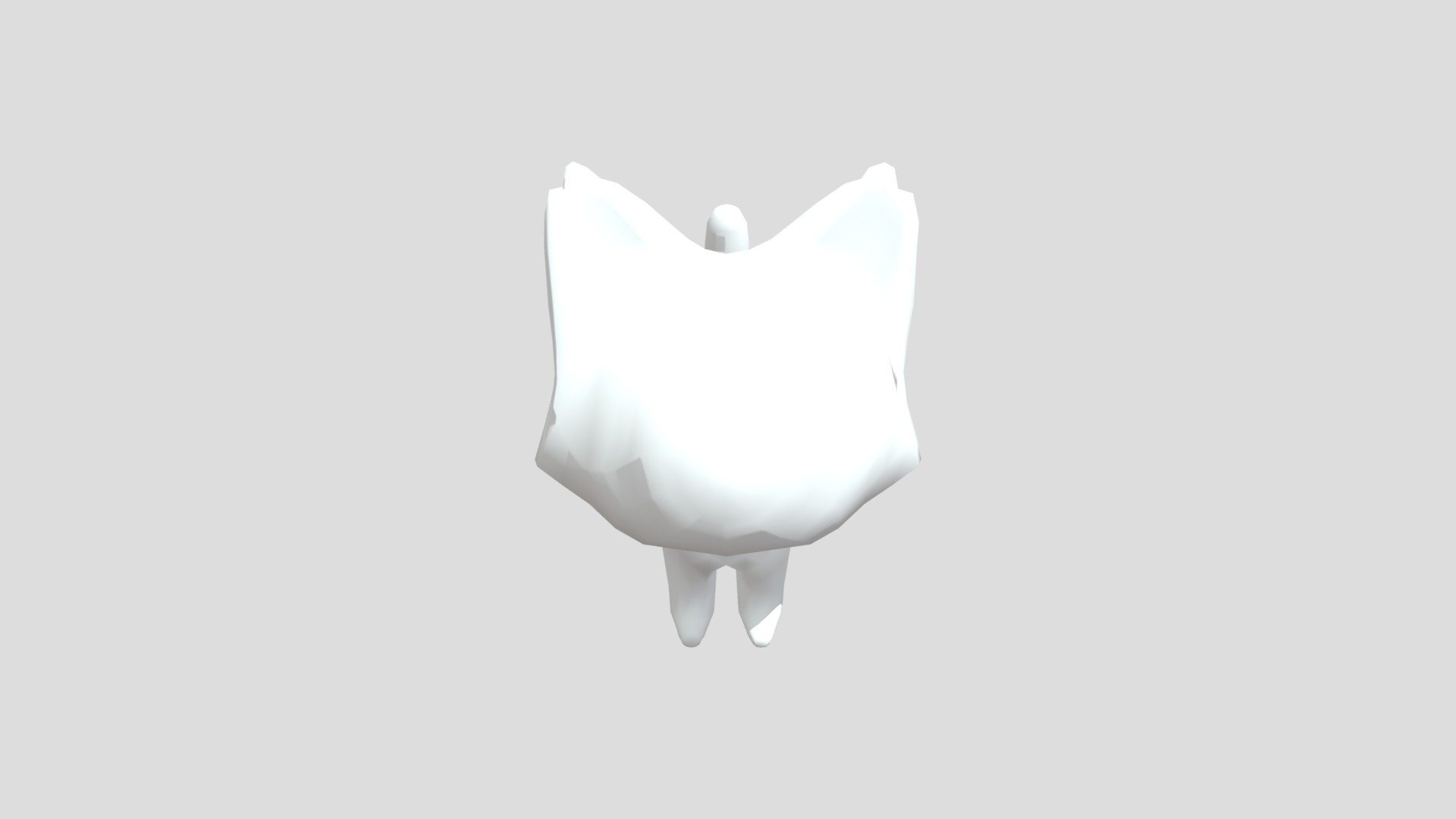 White Cat Ears Hairstyle - Roblox