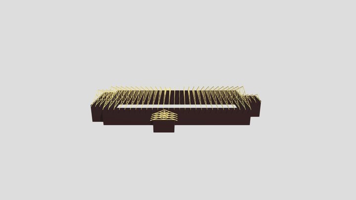 NGONYAMENI COMMUNITY HALL - 3D DESIGN 3D Model
