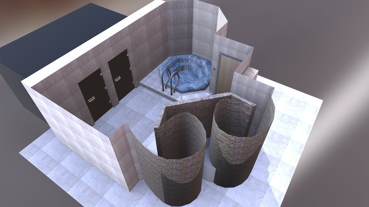 Spa Render 3D Model
