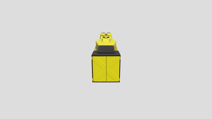 Taser Gun 3d Model - Simulation Sample 3D Model