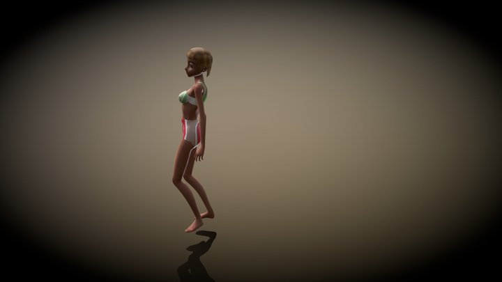 Hip Hop Dancing (1) 3D Model