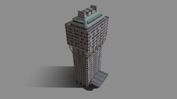 Torre Velasca 3D Model