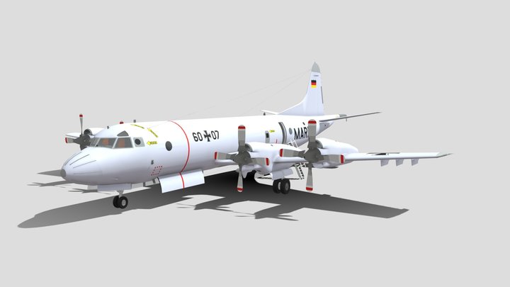 Lockheed P-3C 2 "Orion" 3D Model