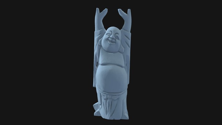Hotei_ Laughing_ Buddha_ Master_ Scan_ Preview 3D Model