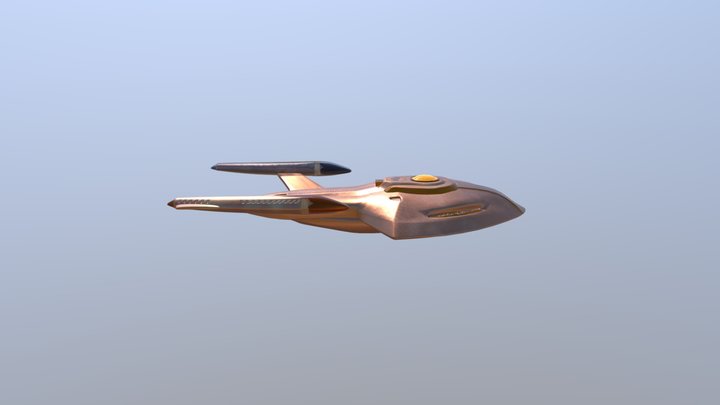 Star Trek Nova spaceship 3D Model