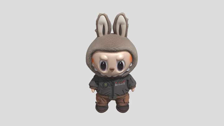 Labubu Trail 3D Model