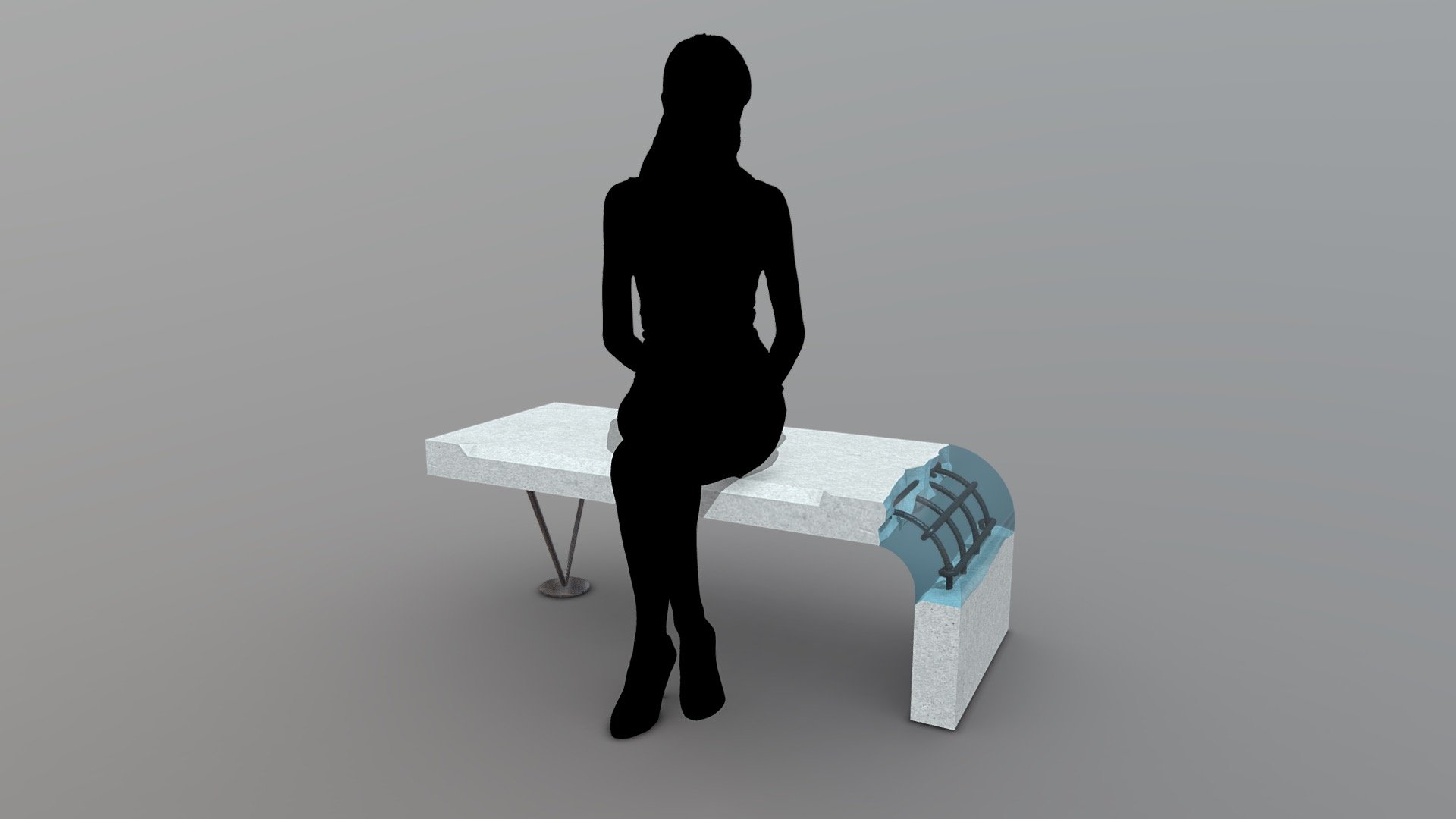 Concrete Bench