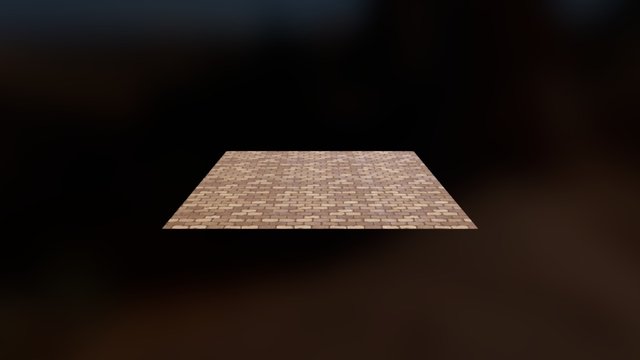 Stylised Brick 3D Model