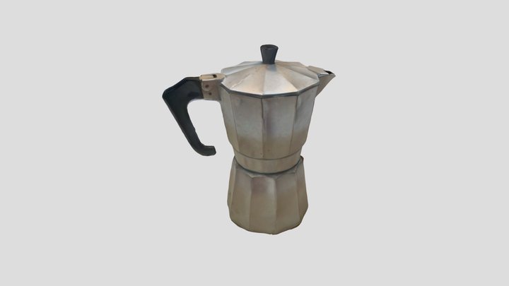 Coffee Pot (v) 3D Model