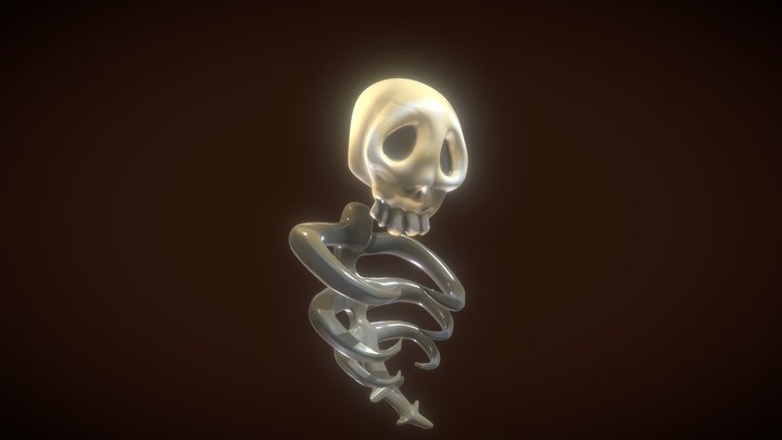 Skull And Bones 3D Model