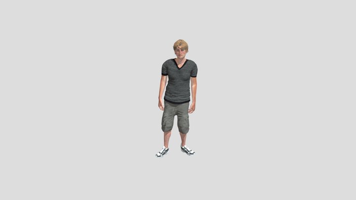 Man Talking (Not For Sale) 3D Model