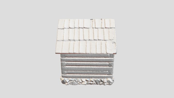 Small Cabin 3D Model