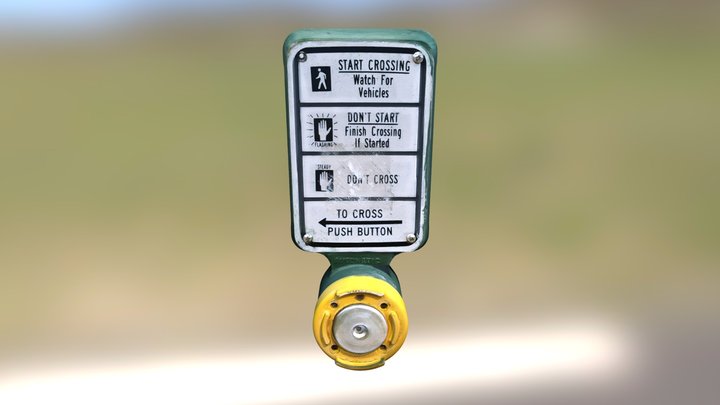 Polara Crosswalk with scanned texture 3D Model