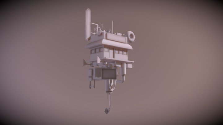 Donut Planet 3D Model