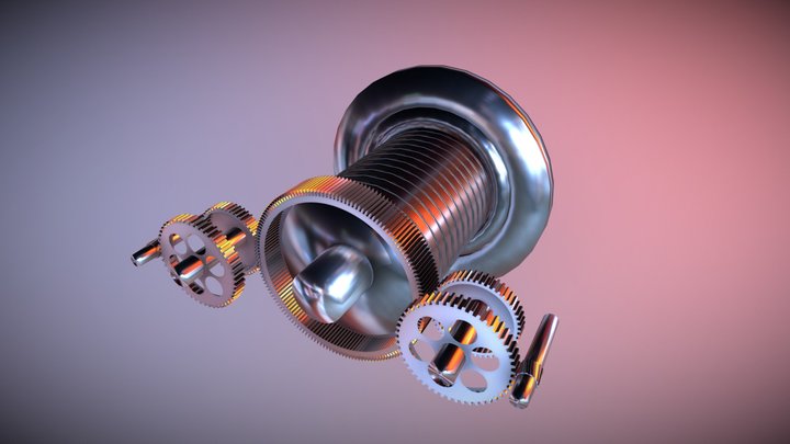 Tambor Hoist 3D Model