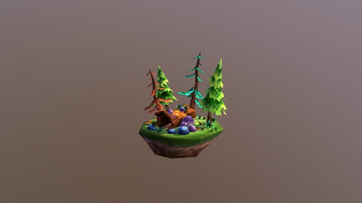 Island 2 0 3D Model