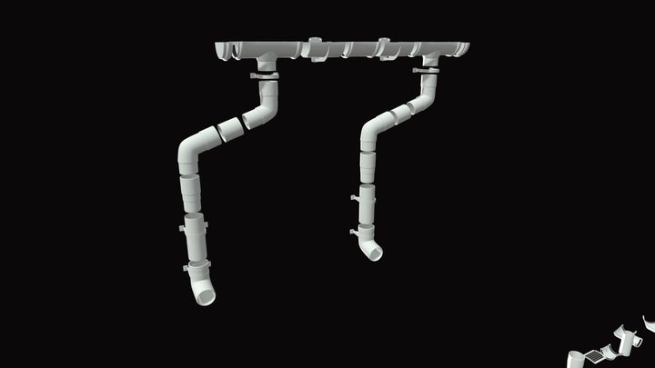 сборка пвс 3D Model
