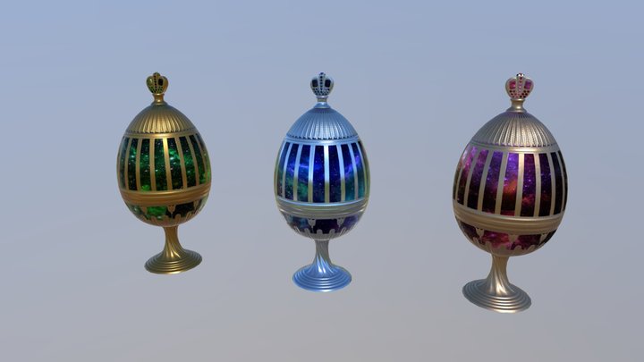 Eastereggs 3D Model