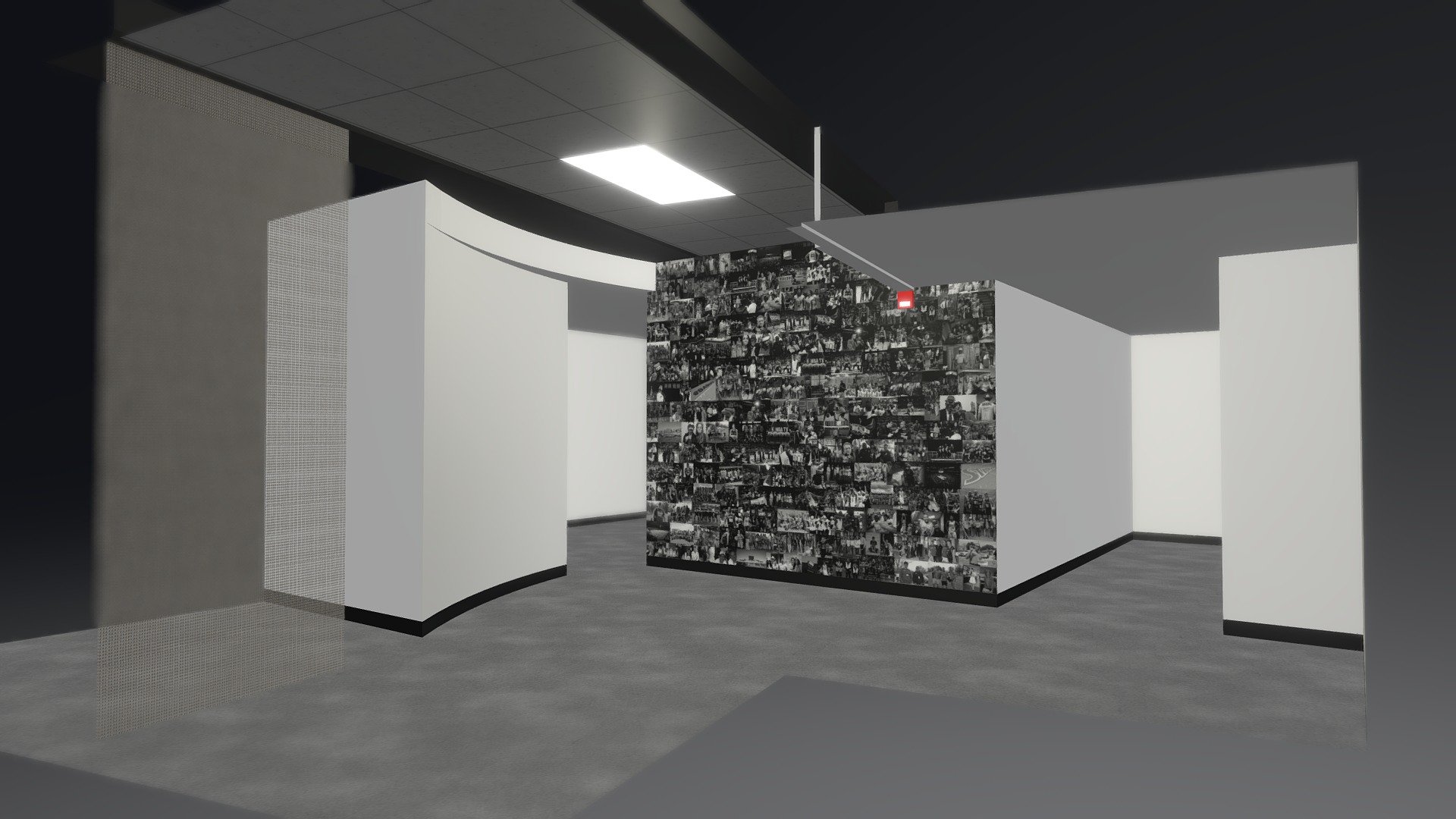 AT&T Center President's office wall wrap.
