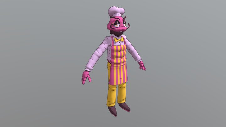 Stylized Mr. Bake