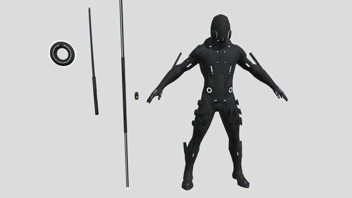 blackguard 3D Model