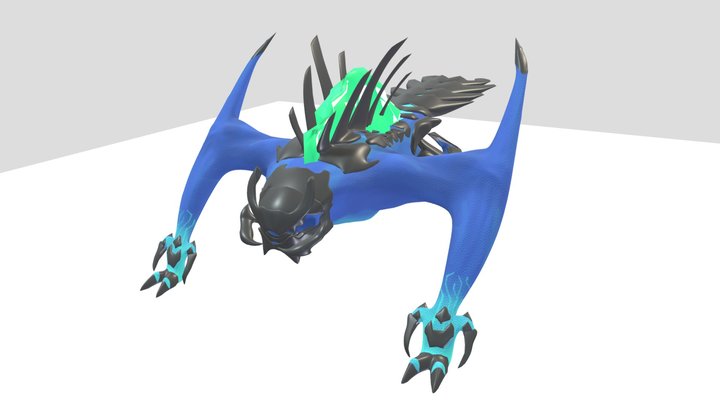 Wayfinder concept monster 3D Model