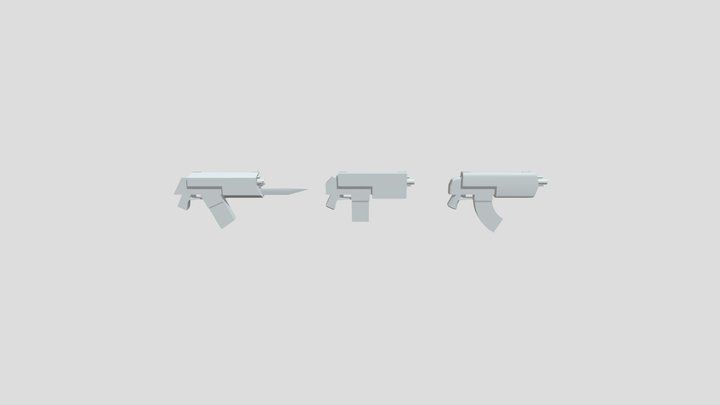 [HW XYZ School DraftPunk 4] Silhouette 3D Model