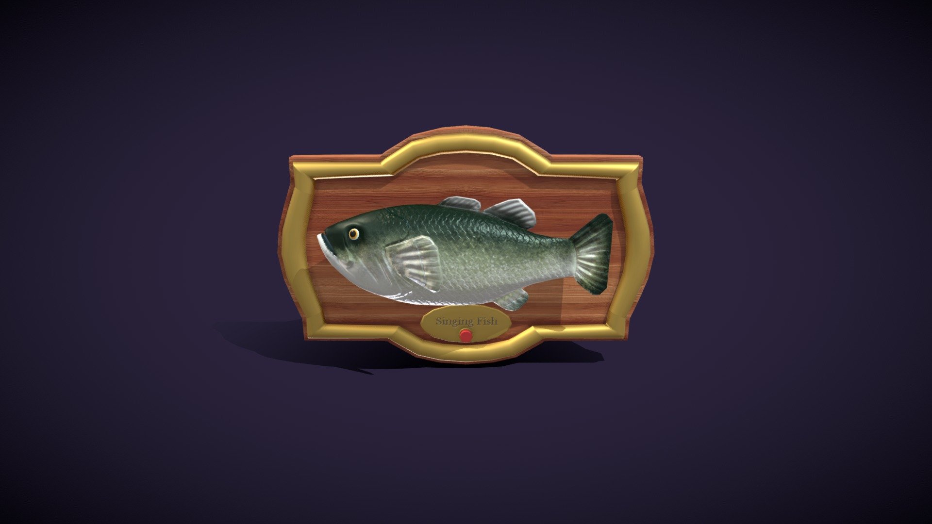 Singing Fish Download Free 3D model by gurimahou [be1d414] Sketchfab