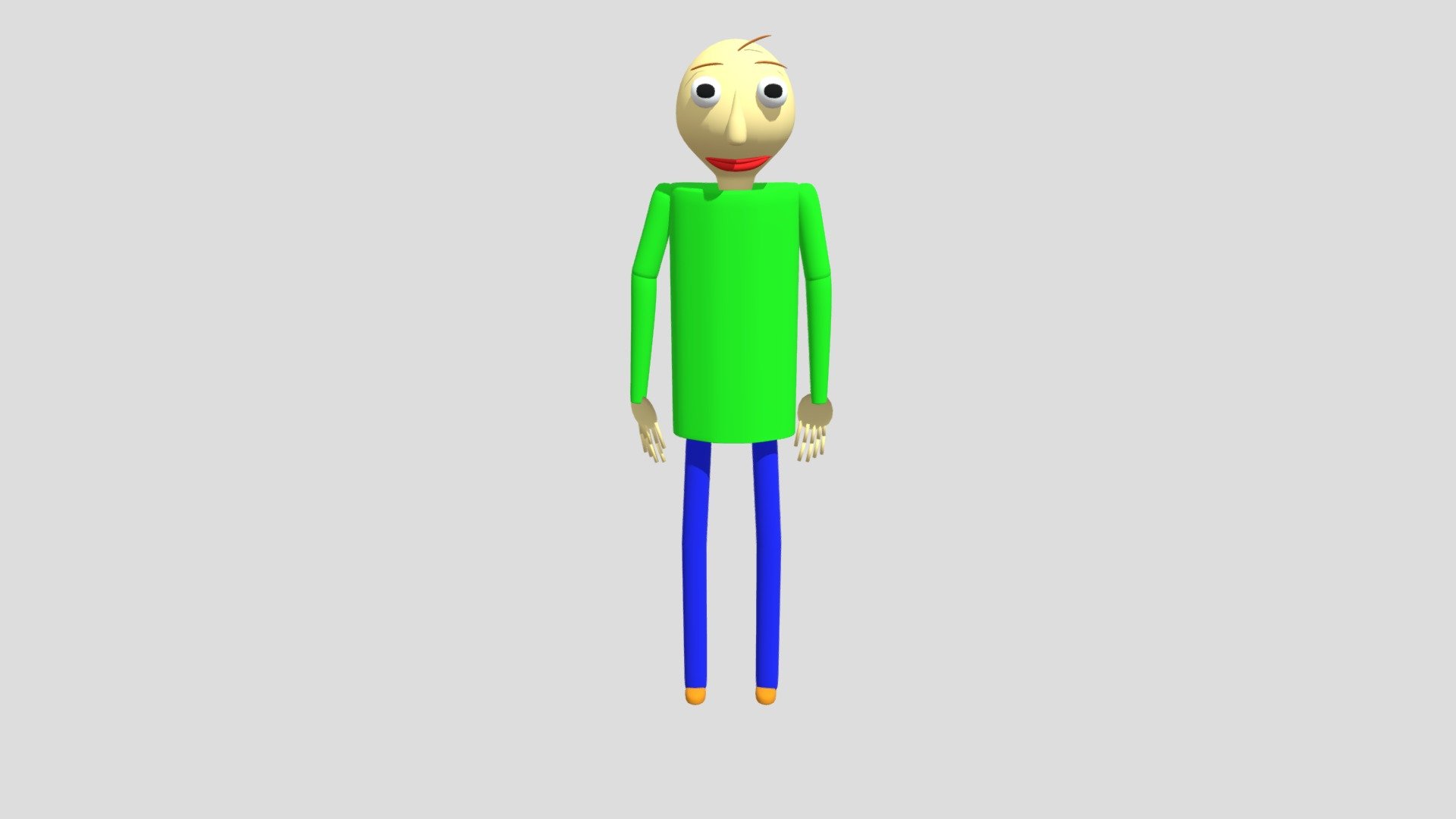 Baldi Illegal Knee - 3D model by diegogamerspongeneighbour [be1e0e9 ...