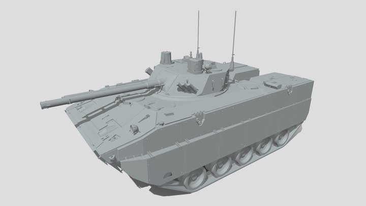BMD-4M 3D Model