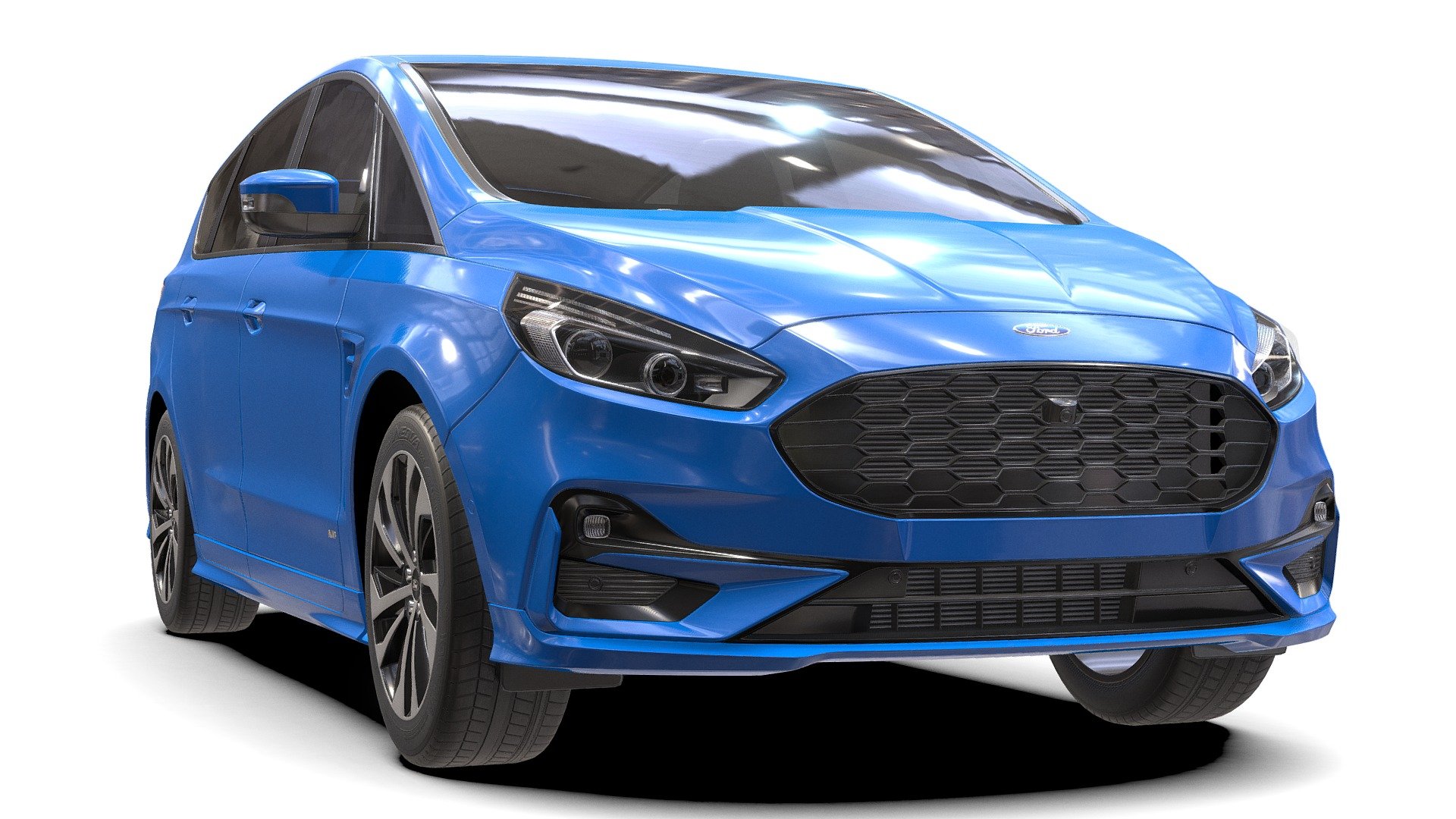 Ford S-MAX 2020 - 3D model by autoactiva [be1fd88] - Sketchfab