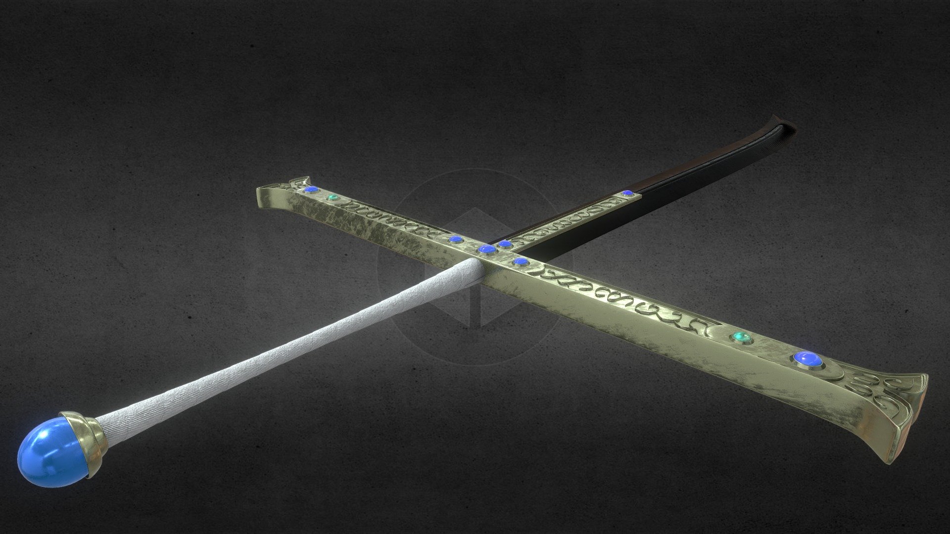 Mihawk Yoru Sword - One Piece - 3D Print Model – Wireframe