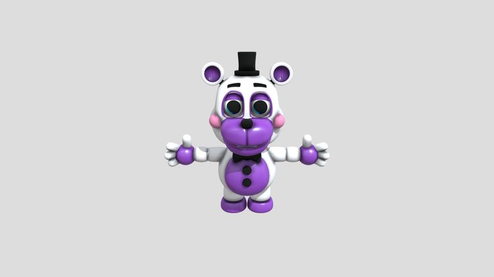 Helpy fnaf 6 3D Model